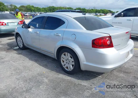 2011 Dodge Avenger Express from USA, damaged, VIN 1B3BD4FB0BN586767